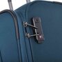 Комплект чемоданов на 4-х колесах Travelite Meteor, синий