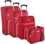 Комплект валіз та сумки для ноутбука Travelite Orlando, червоний