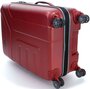 Большой чемодан на 4-х колесах 79/91 л Travelite Vector, красный
