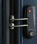 Малый чемодан из полипропилена 38 л Travelite Uptown, темно-синий