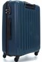 Большой чемодан из полипропилена 70 л Travelite Uptown, темно-синий