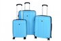 Пластикова валіза, 2E, Youngster, велика, 4 колеса, блакитний (2E-SPPY-L-LB)