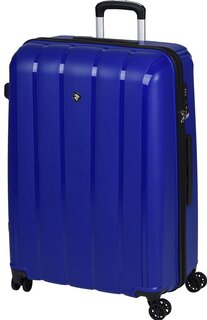 Пластикова валіза, 2E, Youngster, велика, 4 колеса, синій (2E-SPPY-L-NV)