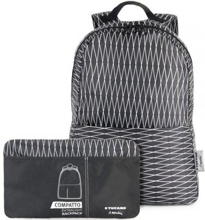 Рюкзак раскладной Tucano COMPATTO BACKPACK MENDINI (черный)