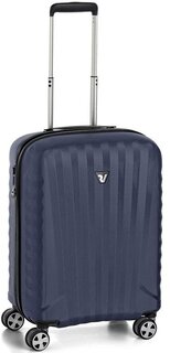 Елітна валіза 38 л Roncato UNO ZSL Premium 2.0, чорний/синій
