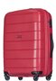 Средний чемодан из полипропилена 65 л Puccini Madagascar, красный