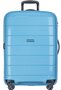 Комплект валіз із поліпропілену Puccini Madagascar, блакитний