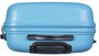 Комплект чемоданов из полипропилена Puccini Madagascar, голубой