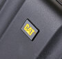 Большой противоударный чемодан из полипропилена 86 л CAT Turbo, черный