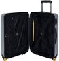 Средний чемодан на 4-х колесах 70 л National Geographic Abroad, темно-серый