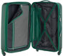 Большой чемодан на 4-х колесах 72/83 л Travelite Tourer, зеленый