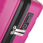 Мала 4-х колісна валіза із поліпропілену 39 л Travelite Kosmos, рожева
