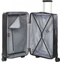 Средний 4-х колесный чемодан из полипропилена 72/80 л Travelite Kosmos, черный
