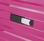 Большой 4-х колесный чемодан из полипропилена 72/80 л Travelite Kosmos, розовый
