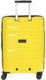 Большой 4-х колесный чемодан из полипропилена 72/80 л Travelite Kosmos, желтый