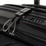 Малый чемодан из полипропилена 39 л March Gotthard Cabin Size, черный