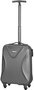 Комплект пластиковых чемоданов на 4-х колесах March Twist, серый