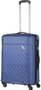 Середня валіза на 4-х колесах 65 л Travelite Vinda, синій