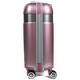 Малый пластиковый чемодан 37 л Titan Spotlight Flash, розовый