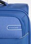 Малый тканевый чемодан на 4-х колесах 42/48 л Roncato Reef, синий