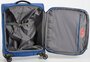 Малый тканевый чемодан на 4-х колесах 42/48 л Roncato Reef, синий