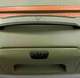 Малый чемодан из гибкого полипропилена 41 л Roncato Box 2.0, милитари/оранжевый