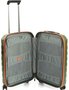 Малый чемодан из гибкого полипропилена 41 л Roncato Box 2.0, милитари/оранжевый