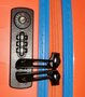 Малый чемодан из гибкого полипропилена 41 л Roncato Box 2.0, оранжевый/голубой