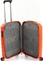 Малый чемодан из гибкого полипропилена 41 л Roncato Box 2.0, оранжевый/голубой