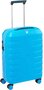 Мала валіза із гнучкого поліпропілену 41 л Roncato Box 2.0, блакитна