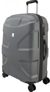 Большой чемодан из поликарбоната 90 л Titan X2 Gun Metal