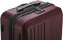 Комплект пластиковых чемоданов HAUPTSTADTKOFFER Xberg Germany матовый, бордовый
