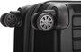 Большой пластиковый чемодан 74/90 л HAUPTSTADTKOFFER Xberg Germany, черный матовый