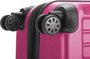 Мала пластикова валіза 45 л HAUPTSTADTKOFFER Xberg Germany, рожева матова