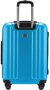 Малый пластиковый чемодан 45 л HAUPTSTADTKOFFER Xberg Germany, голубой