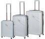 Комплект пластикових валіз Travelite Tourer, сріблястий