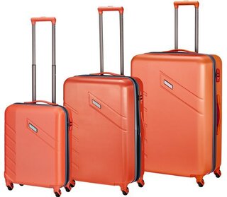 Комплект пластиковых чемоданов Travelite Tourer, оранжевый