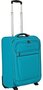 Малый чемодан на двух колесах Travelite Cabin ручная кладь на 44 л весом 1,9 кг Бирюзовый