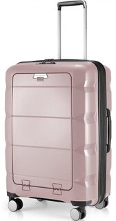 Большой чемодан на 4-х колесах 71/82 л Hauptstadtkoffer Germany Britz, розовый