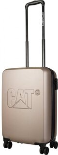 Мала валіза на 4-х колесах 40 л CAT CAT-D, коричневий