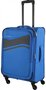 Середня текстильна валіза 66/76 л Travelite Wave, синій