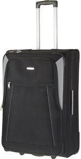Большой тканевый чемодан 81 л Travelite Portofino, черный