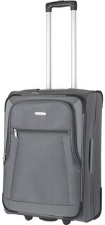 Средний тканевый чемодан 52 л Travelite Portofino, антрацит