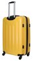 Большой пластиковый чемодан 96 л Vip Collection Benelux 28 Yellow
