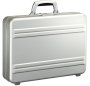 Алюминиевый атташе-кейс 4" Slimline Zero Halliburton, серебряный