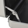 Алюминиевый атташе-кейс 4" Slimline Zero Halliburton, серебряный