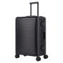 Алюминиевый средний чемодан из алюминия Travelite NEXT на 69 л Черный