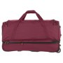 Большая сумка на колесах Travelite BASICS на 98/119 л из полиэстера Красная