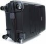 Большой 4-х колесный чемодан из полипропилена 72 л Travelite Makro, черный