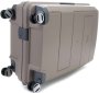Большой 4-х колесный чемодан из полипропилена 72 л Travelite Makro Taupe